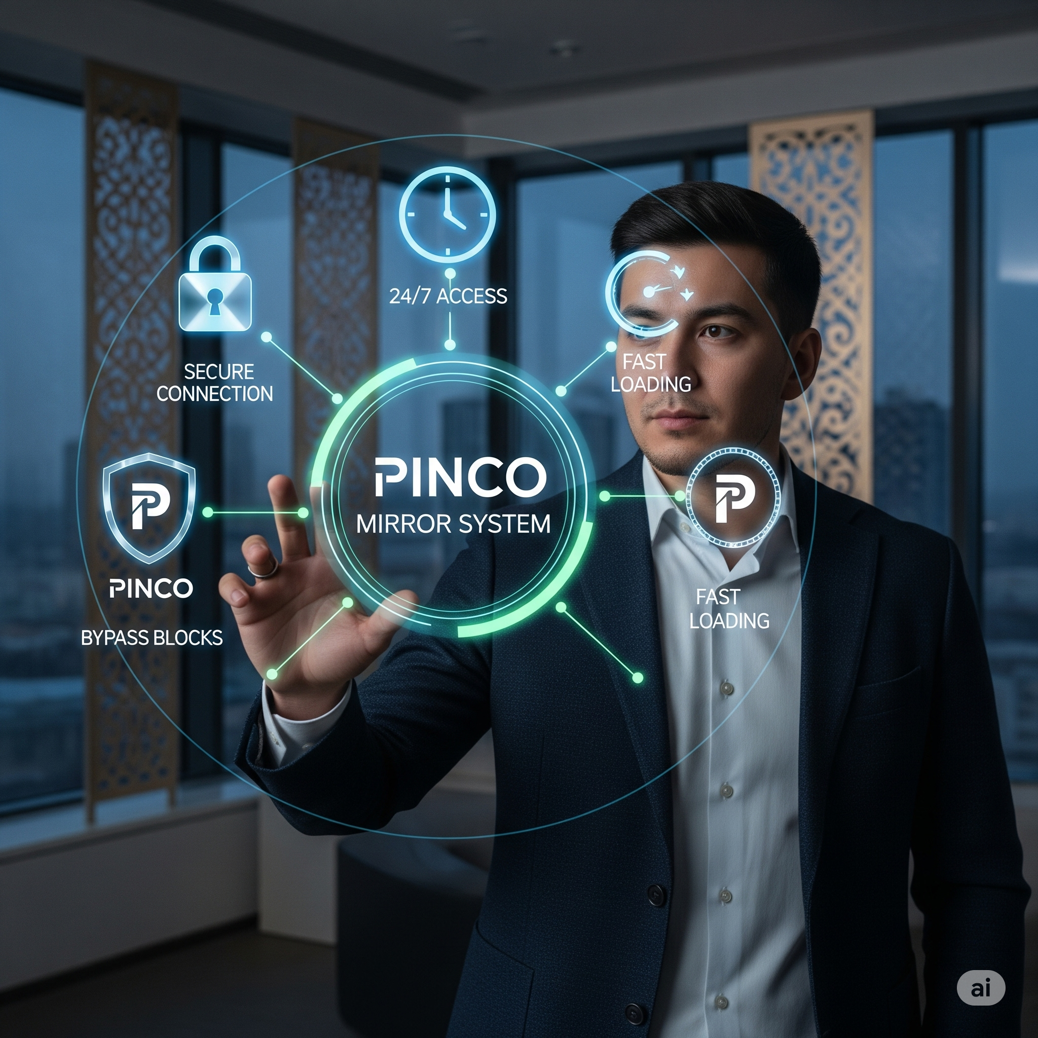 Преимущества системы зеркал Pinco