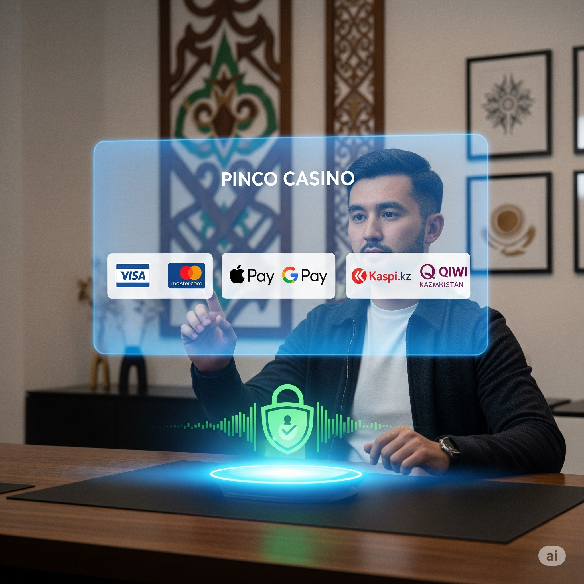 Способы оплаты в Pinco для резидентов Казахстана