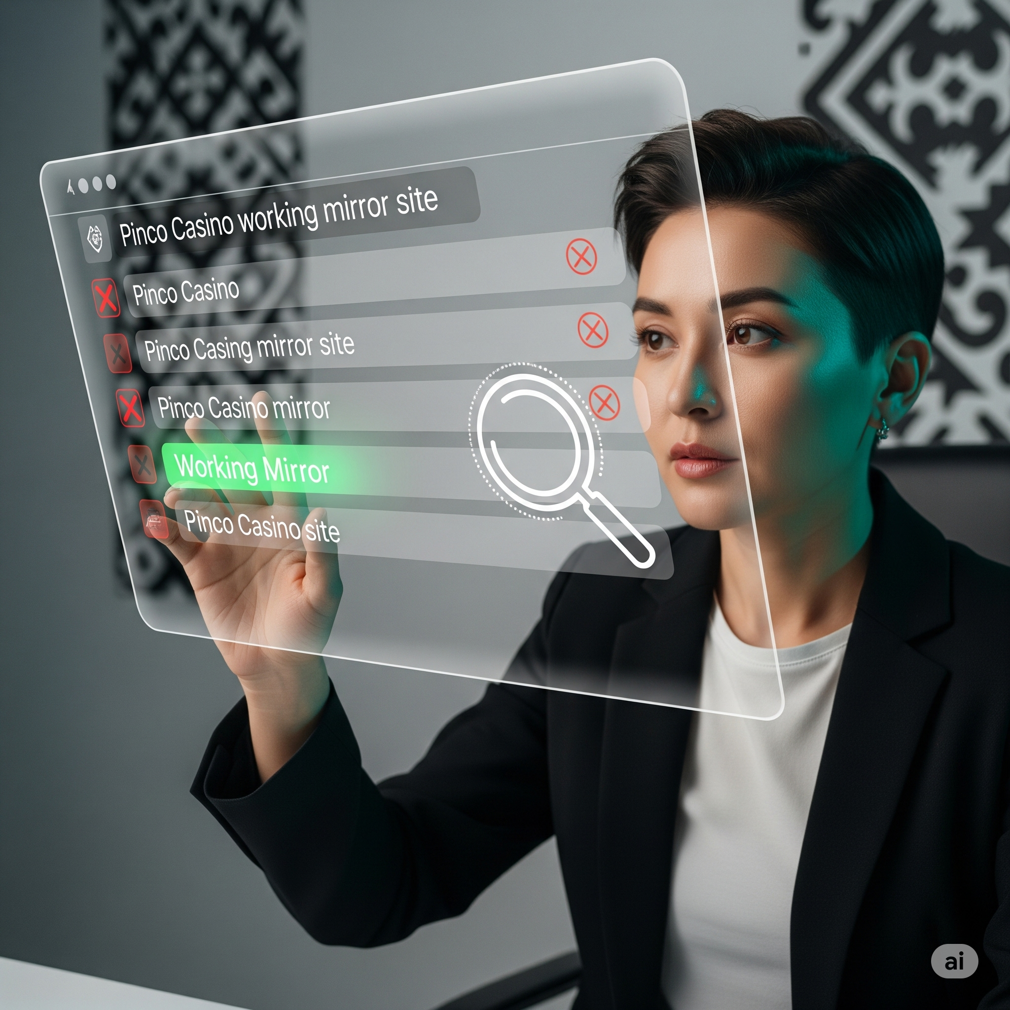 Поиск рабочего зеркала Пинко