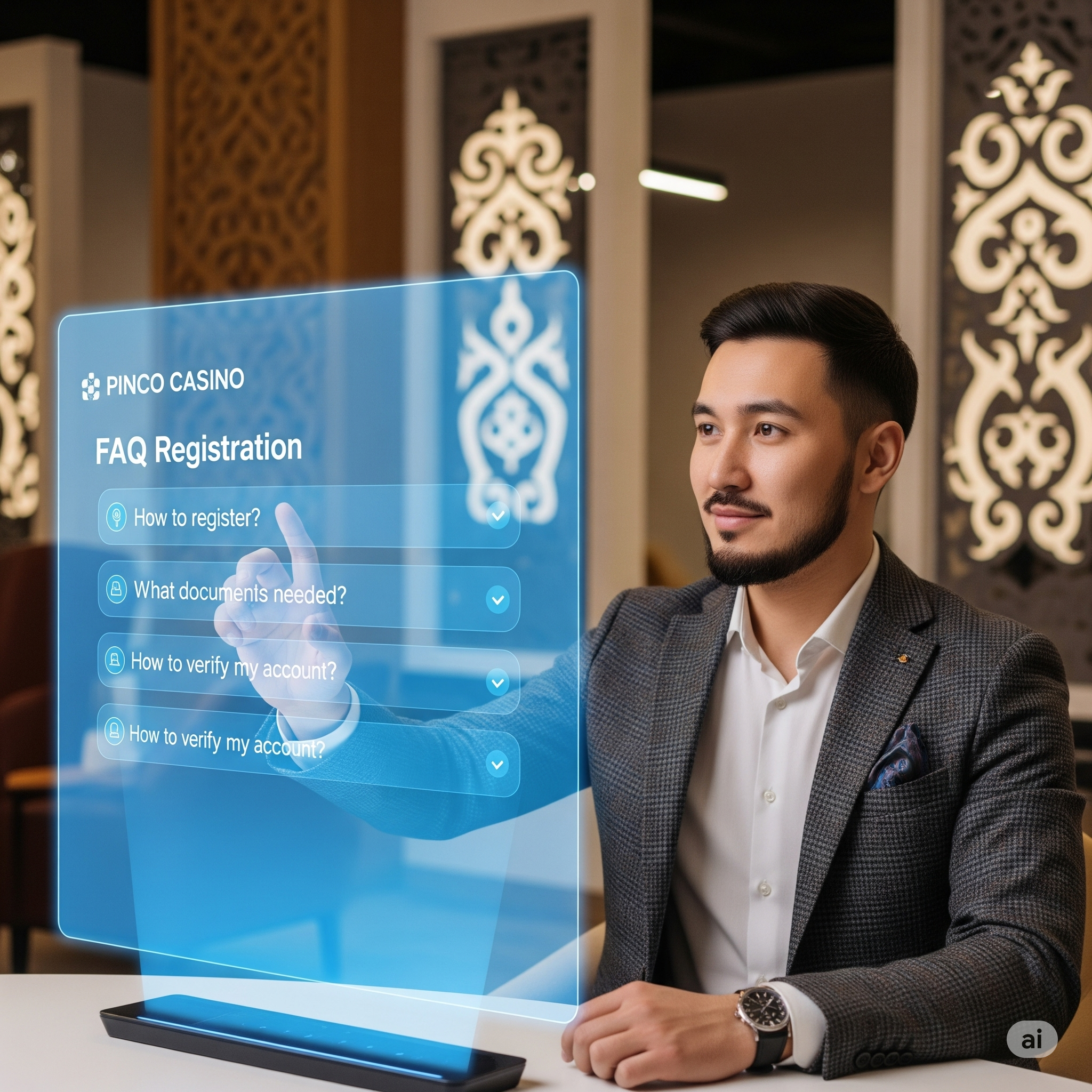 Часто задаваемые вопросы о регистрации в Pinco